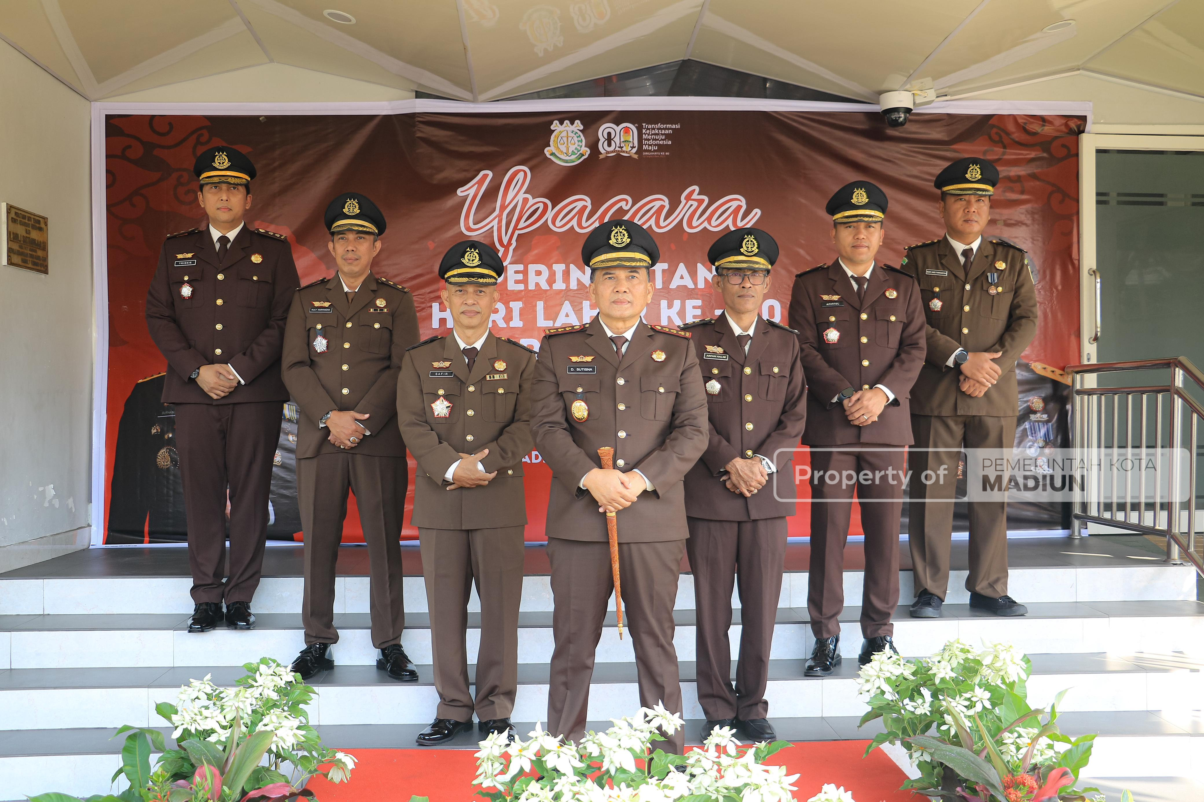 Peringatan HUT ke-80, Kejaksaan Negeri Kota Madiun Fokus Perkuat Layanan untuk Masyarakat